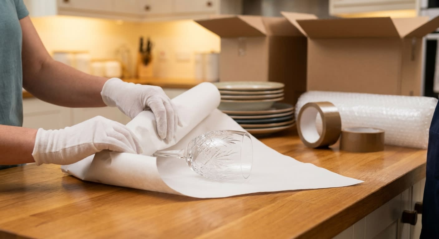How to Pack Dishes for Moving Without Breaking Them